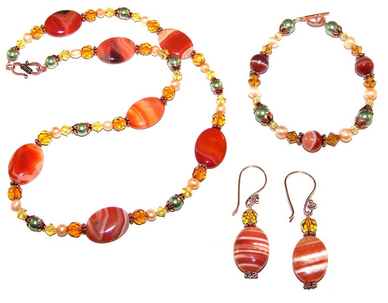 Autumn's Arrival Beaded Jewelry Making Set
