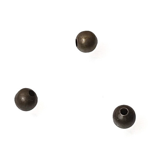 Antique Bronze 4mm Round Beads