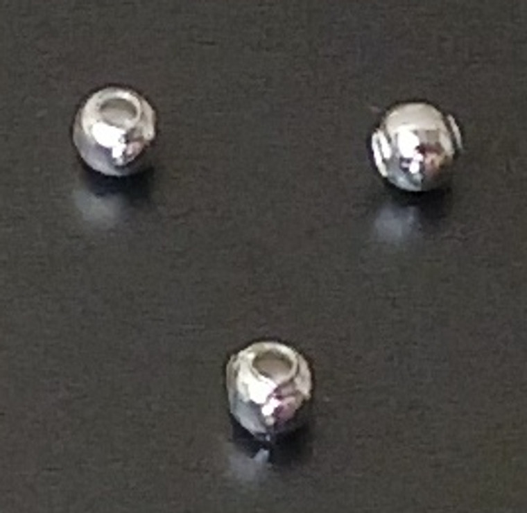 Silver-Plated 3mm Round - Economy