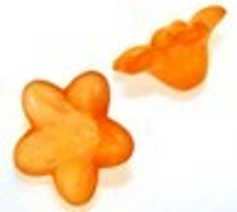 Orange Flower Beads - Style #2