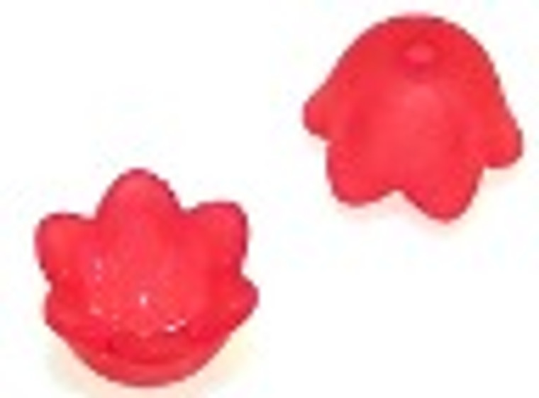 Red Flower Beads - Style #4