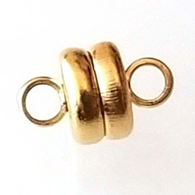 Gold-Plated 6x4mm Super Strong Magnetic Clasps