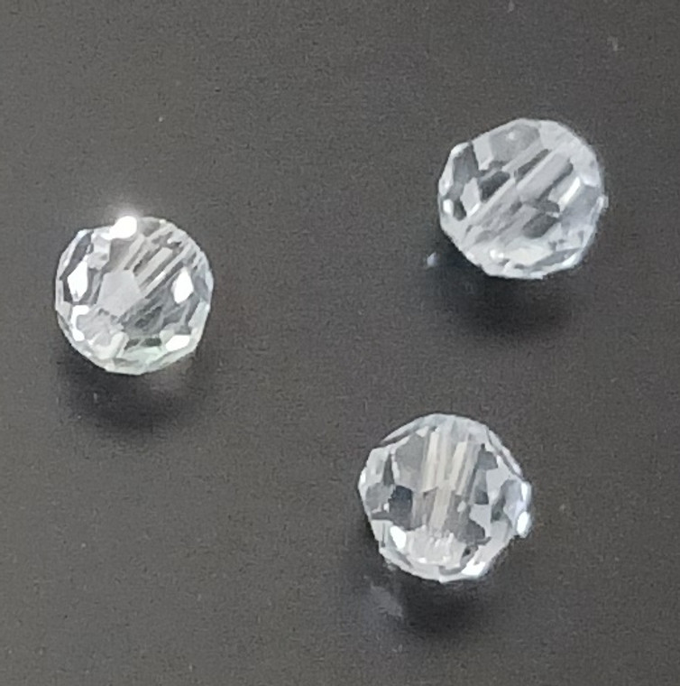 Swarovski Brand 6mm Rounds - Crystal