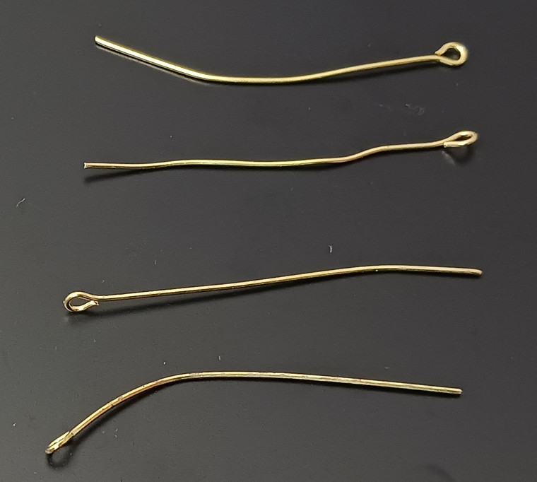 Gold-Plated 0.02inch x inch Eye Pins