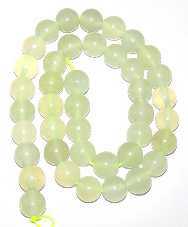 New Jade 10mm Round Semiprecious Gemstone Beads