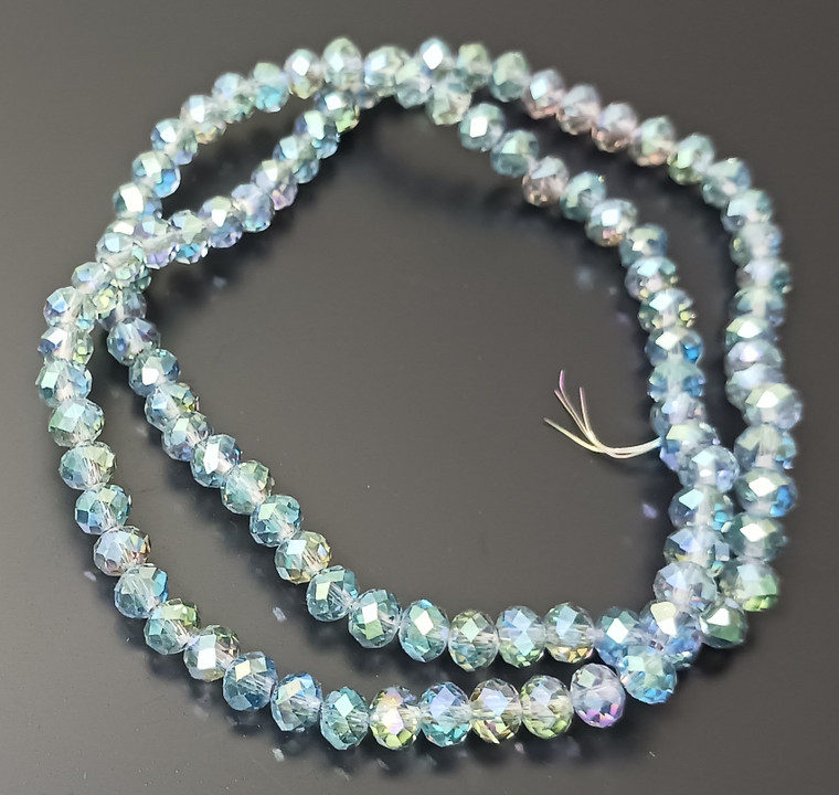 Cosmic AB 6x4mm Crystal Rondelles