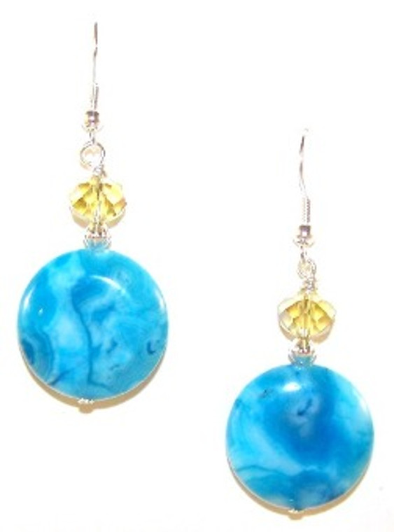 Crazy For Blue Earrings Beaded Jewelry Making Kit