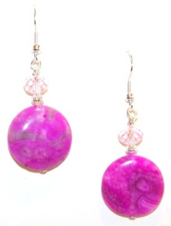 Wild For Pink Earrings Beaded Jewelry Making Kit