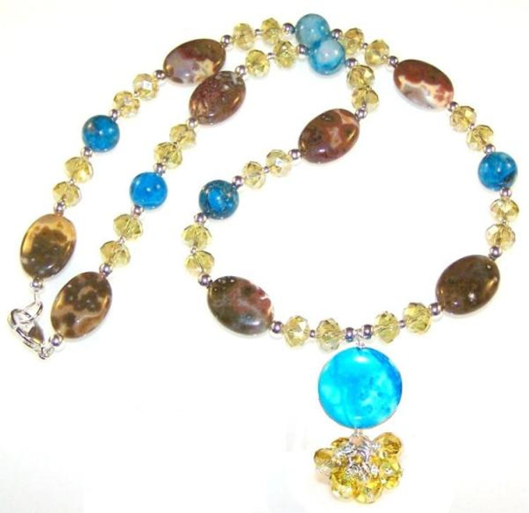 Ocean Paradise Necklace Beaded Jewelry Making Kit