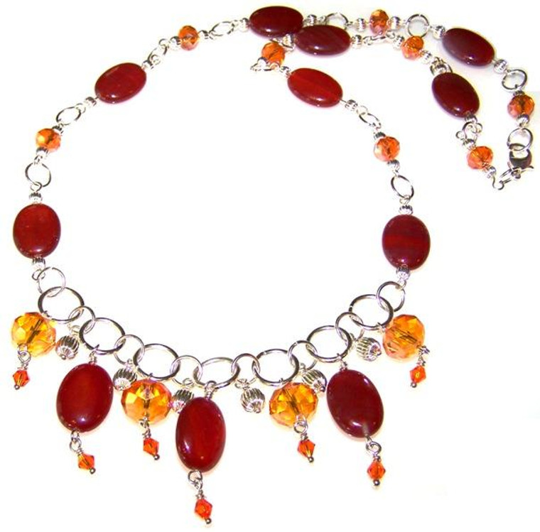 Sunfire Necklace Beaded Jewelry Making Kit