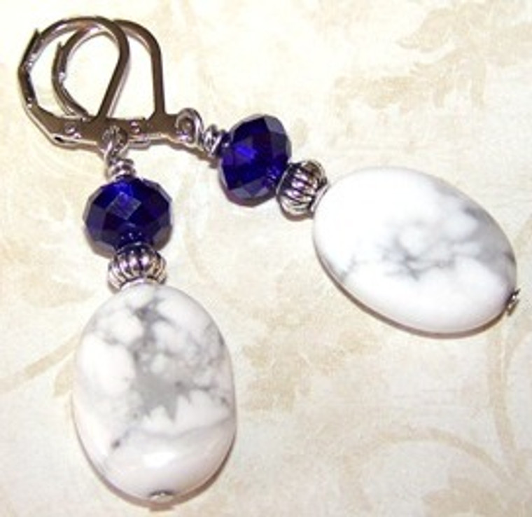 Royal Clouds Earrings Beaded Jewelry Making Kit