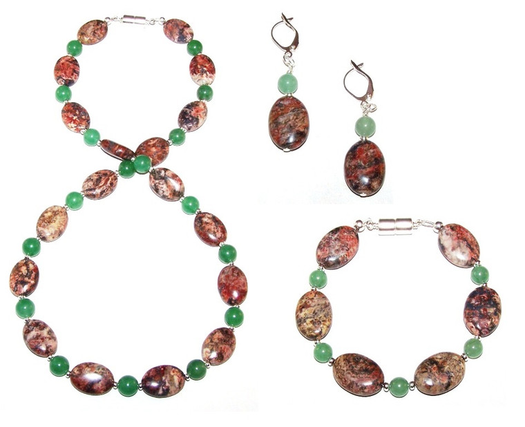 Leopard's Adventure Beaded Jewelry Making Set