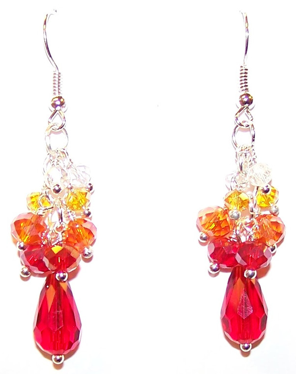 Sunny Rays Earrings Beaded Jewelry Making Kit