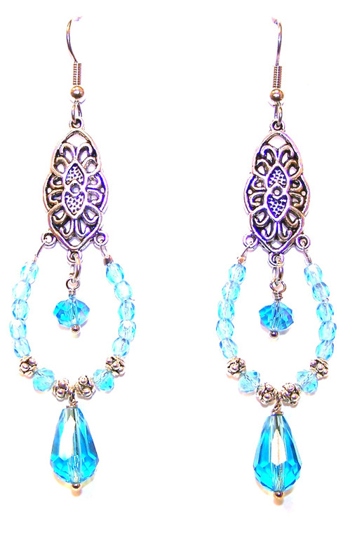 Shimmering Beauty Earrings Beaded Jewelry Making Kit