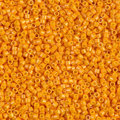 DB-651 Dyed Opaque Squash Size 11 Miyuki Delica Seed Beads