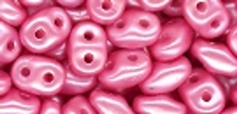 Superduo Beads - Pastel Pink