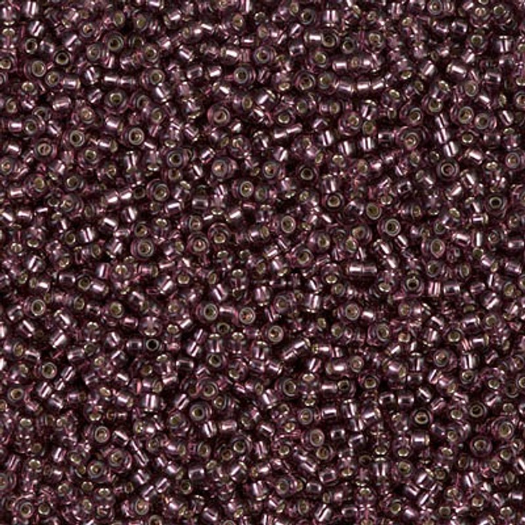 Miyuki - #15 Rocailles - Dark Smoky Amethyst