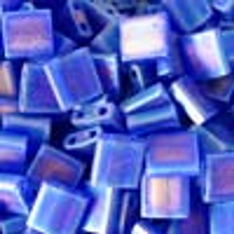 TILA 5mm Beads - MATTE TRANSPARENT COBALT AB