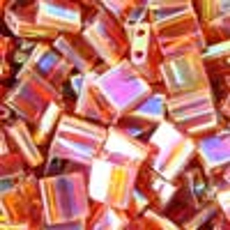 TILA 5mm Beads - TRANSPARENT TOPAZ AB