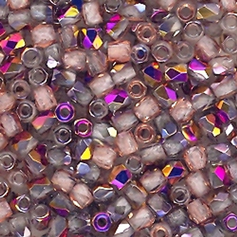 Czech 2mm Fire-Polished Glass Beads - Crystal Sliperit
