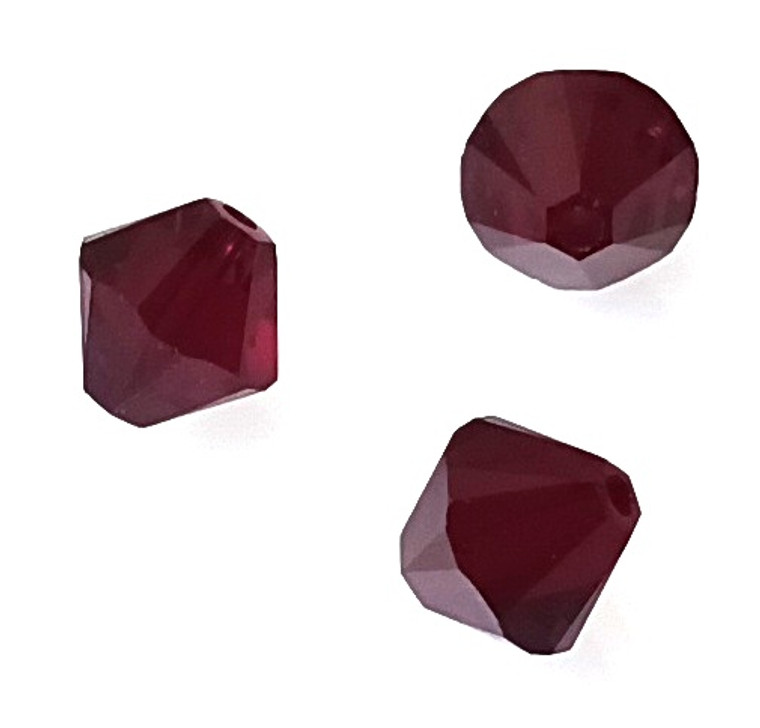 Swarovski 8mm Bicones - Siam