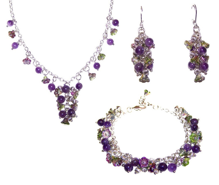 Magic Orchid Beaded Jewelry Making Set