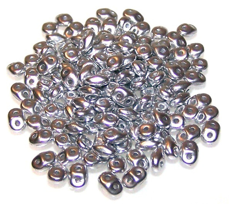 Superduo Beads - Aluminum