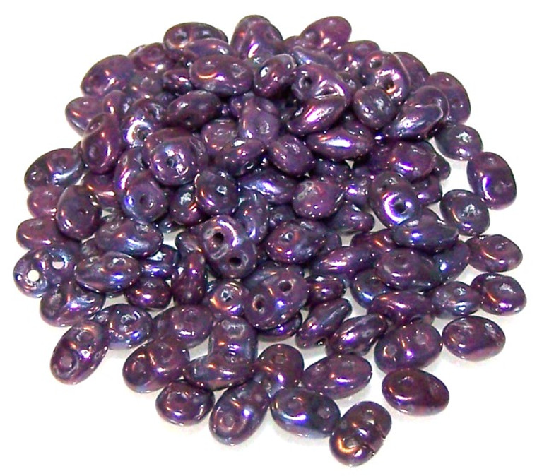 Superduo Beads - Nebula Violet