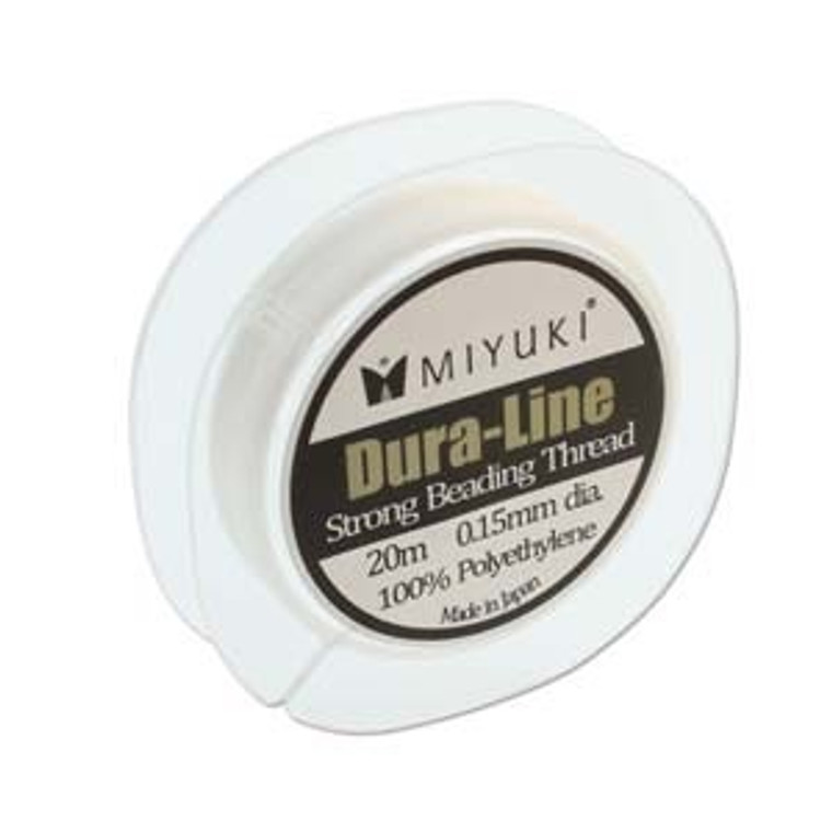 Miyuki Dura-Line Crystal 0.15mm Beading Thread