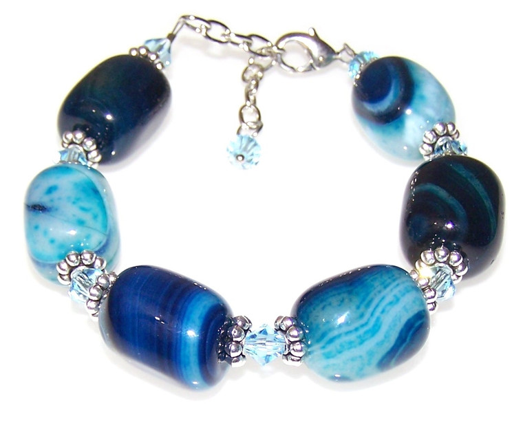 Ocean Currents Bracelet Beaded Jewelry Making Kit