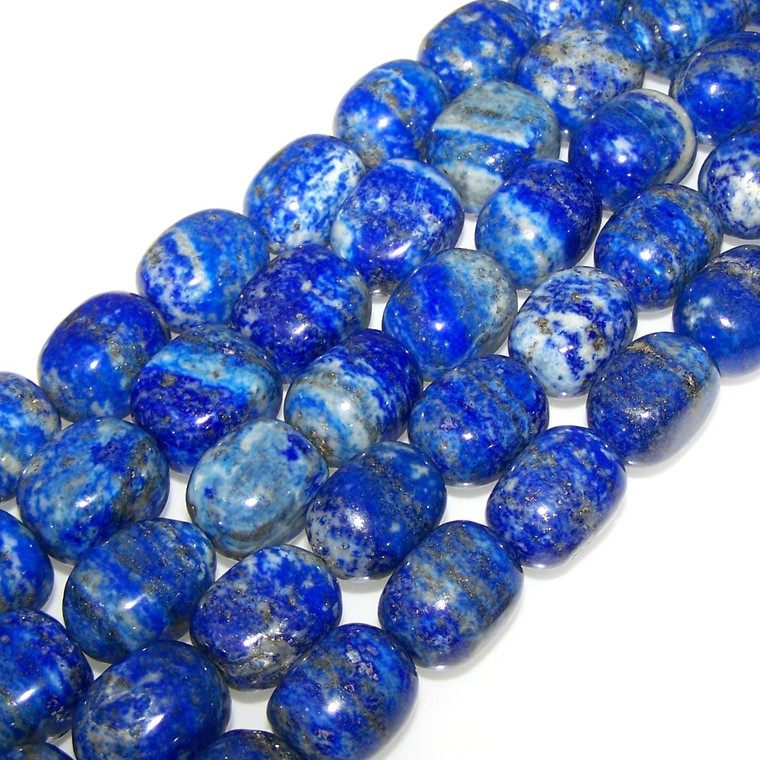 Semiprecious Gemstone Large Nugget Beads - Lapis Lazuli