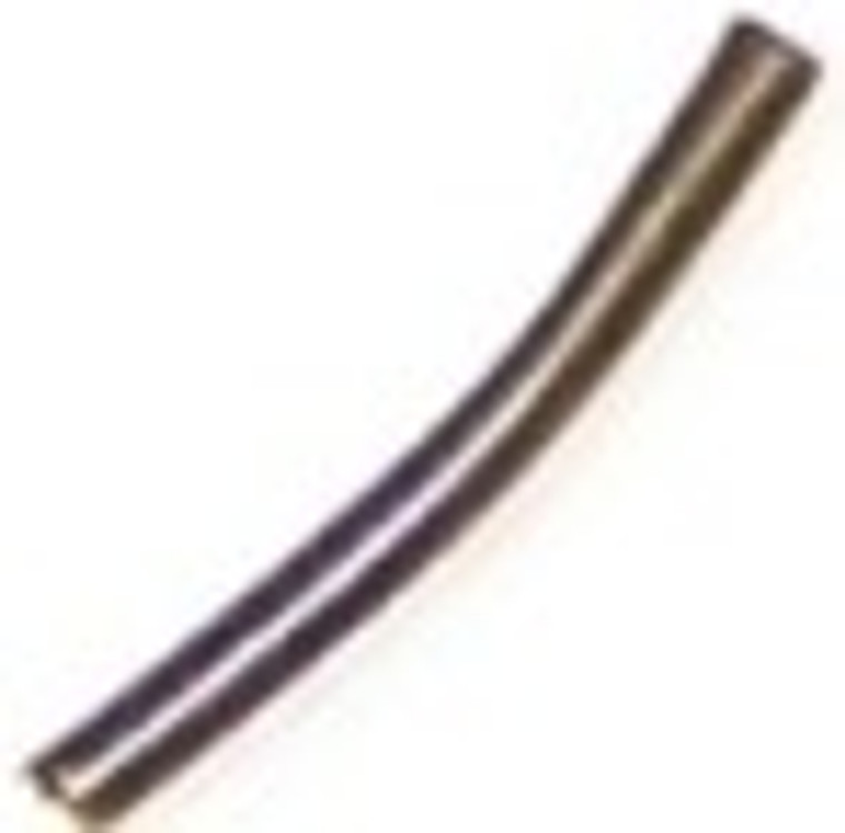 20 Antique Bronze 20x2mm Curved Tubes