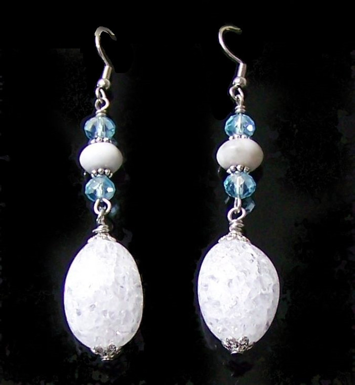 Frozen Atmosphere Earrings Beaded Jewelry Making Kit