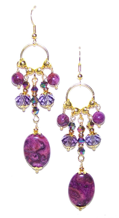 Captivating Charm Earrings Beaded Jewelry Making Kit