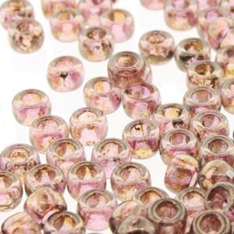 Matubo Size Seed Beads - Crystal Bronze Luster