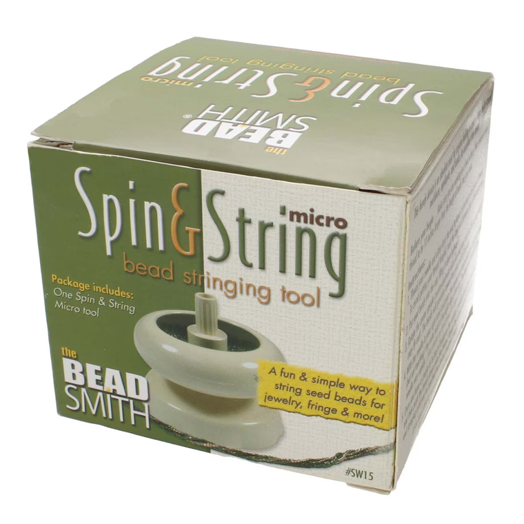 SPIN & STRING MICRO PLASTIC BEAD SPINNER