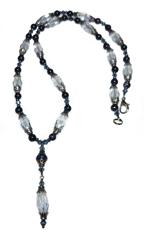 Silver Starlight DIY Necklace Beaded Jewelry Making Kit