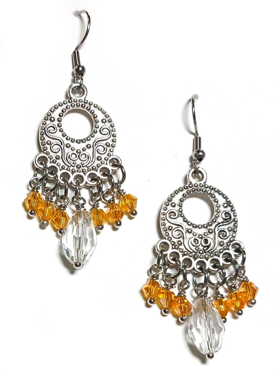 Lively Sunshine DIY Earrings Beaded Jewelry Making Kit