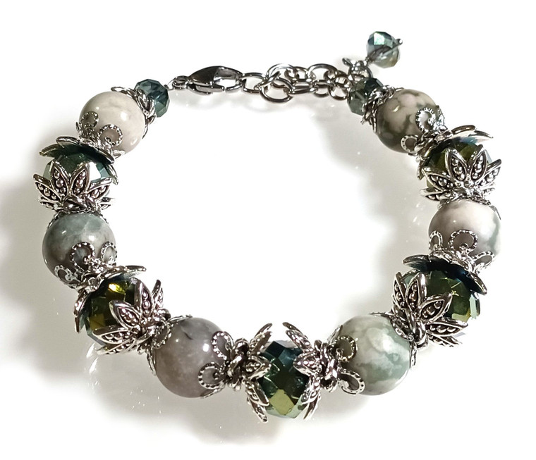 Verdant Crown DIY Bracelet Beaded Jewelry Making Kit