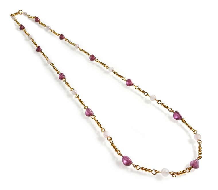 Rose Halo DIY Necklace Beaded Jewelry Making Kit