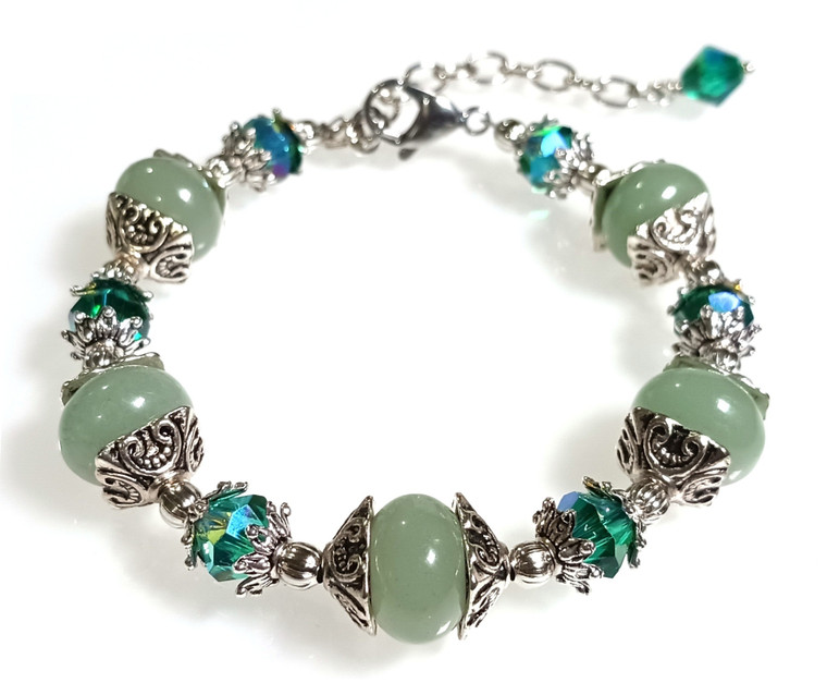 Emerald Grove DIY Beaded Bracelet Jewelry Making Kit