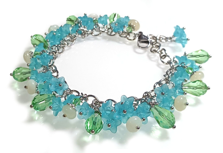 Heirloom Blossoms DIY Beaded Bracelet Jewelry Making Kit