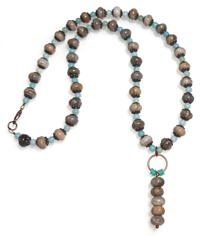 Peaceful Oasis DIY Beaded Necklace Jewelry Making Kit