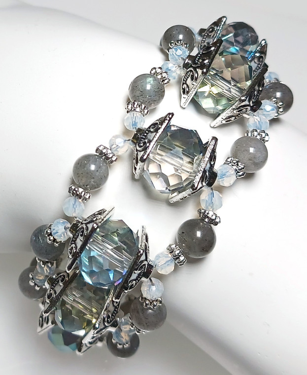 Lunar Mist DIY Beaded Bracelet Jewelry Making Kit