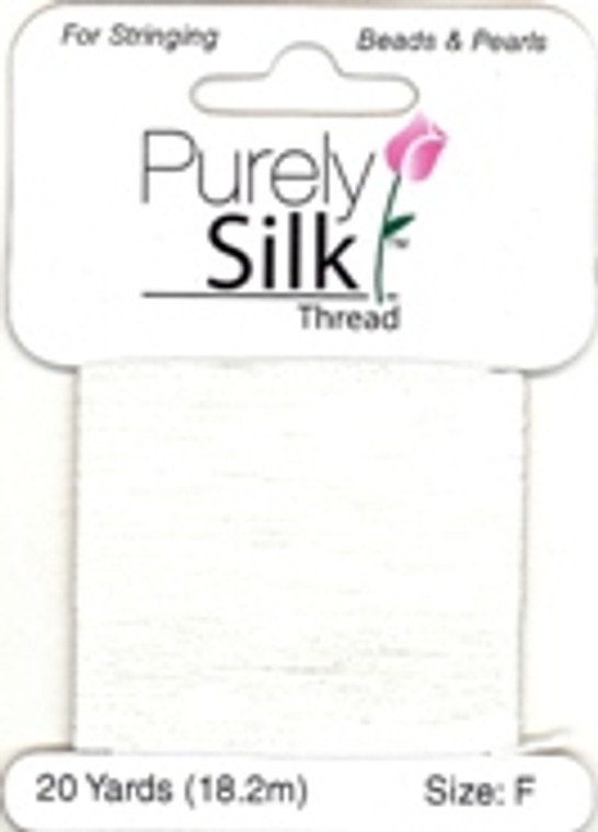 Yard Card of Purely Silk Thread - Size F