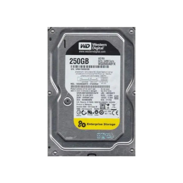 wd2503abyx-01wera0 Western Digital