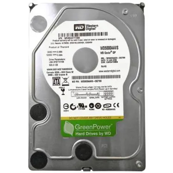 WD5000AAVS-00ZTB0 Western Digital