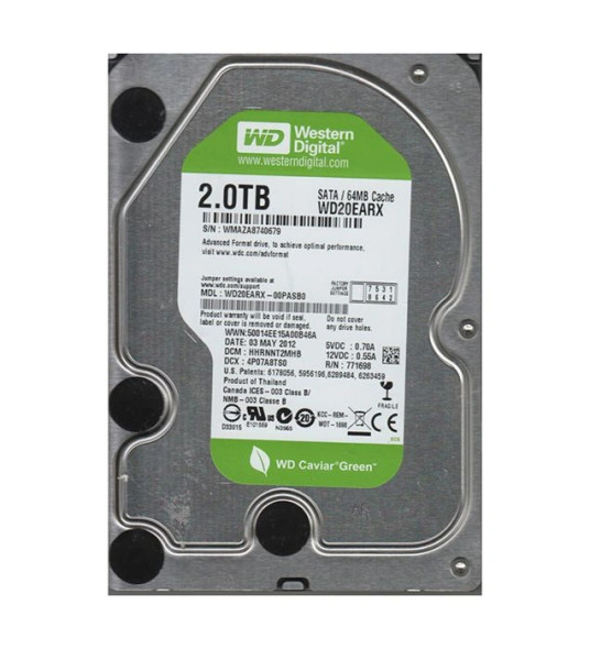 WD20EARX-00PASB0 Western Digital