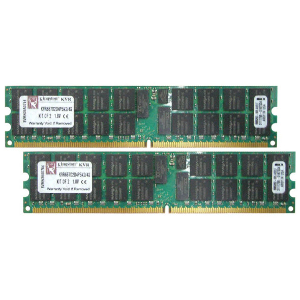 KVR667D2D4P5K2/4G Kingston Technology KVR667D2D4P5K2/4G Kingston Technology