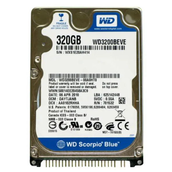 WD3200BEVE Western Digital
